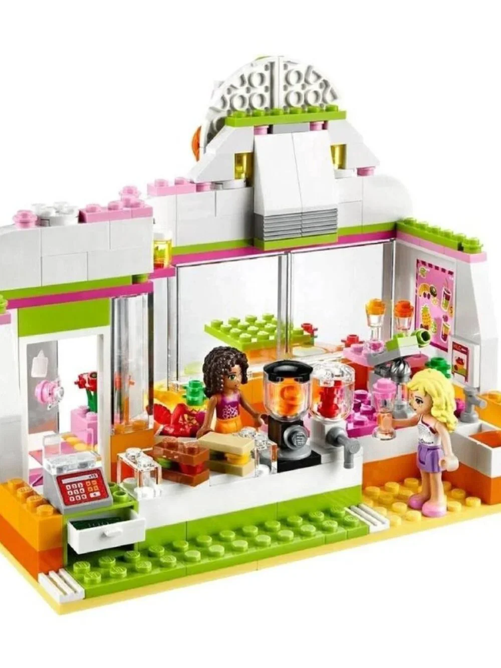 LEGO FRIENDS: Heartlake Juice Bar (41035) - all pieces; missing one minifigure